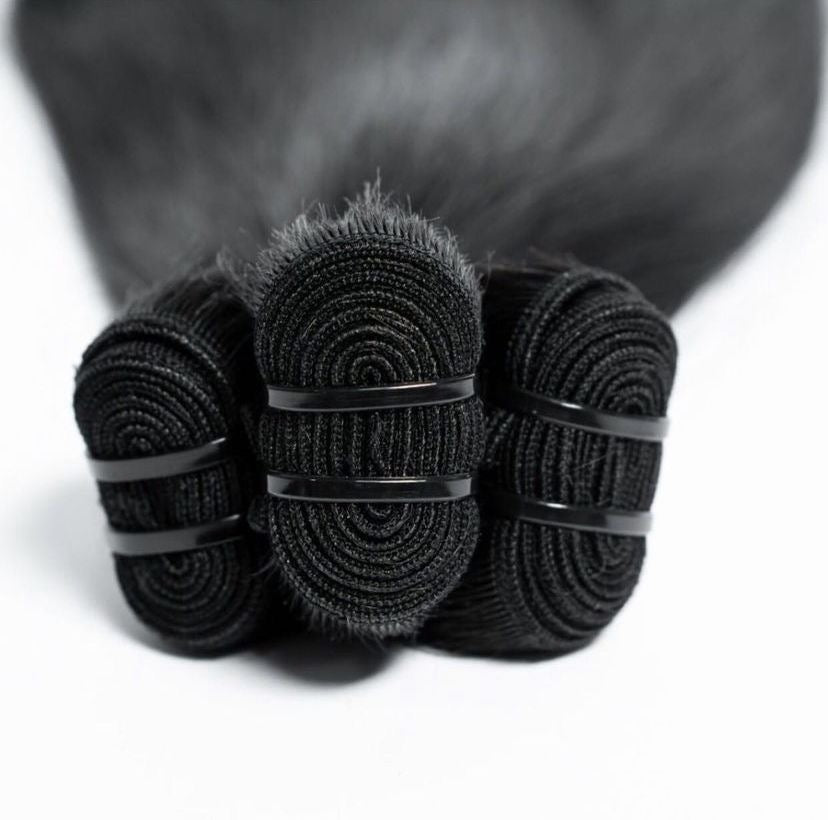 Weft #1 Negro Hair Extensions - 22”