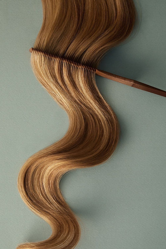 Tape-in #27 Blonde Hair Extensions - 22”