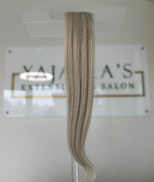 Keratin #60 Ash Hair Extensions - 22”